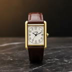 Cartier Must Tank · Gold Plated · Quartz