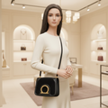 Salvatore Ferragamo Gancini · Leather & Suede
