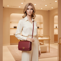 Loewe Goya · Leather Shoulder Bag