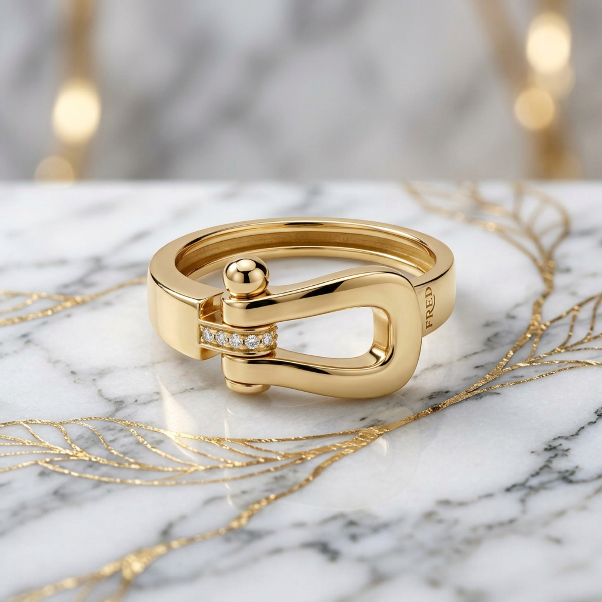 Fred Force 10 · Diamond · 18K Yellow Gold
