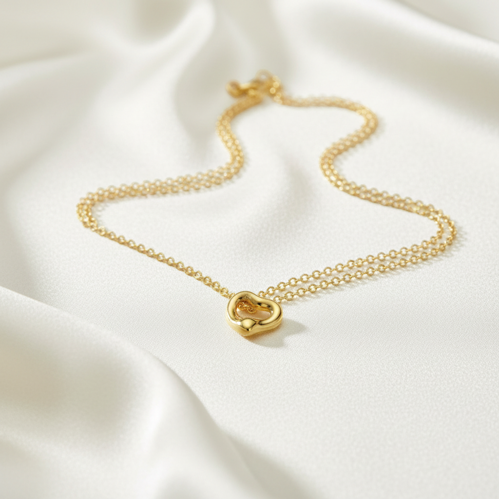 Tiffany Open Heart · 18K Yellow Gold