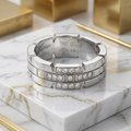 Cartier Tank Française · 18K White Gold