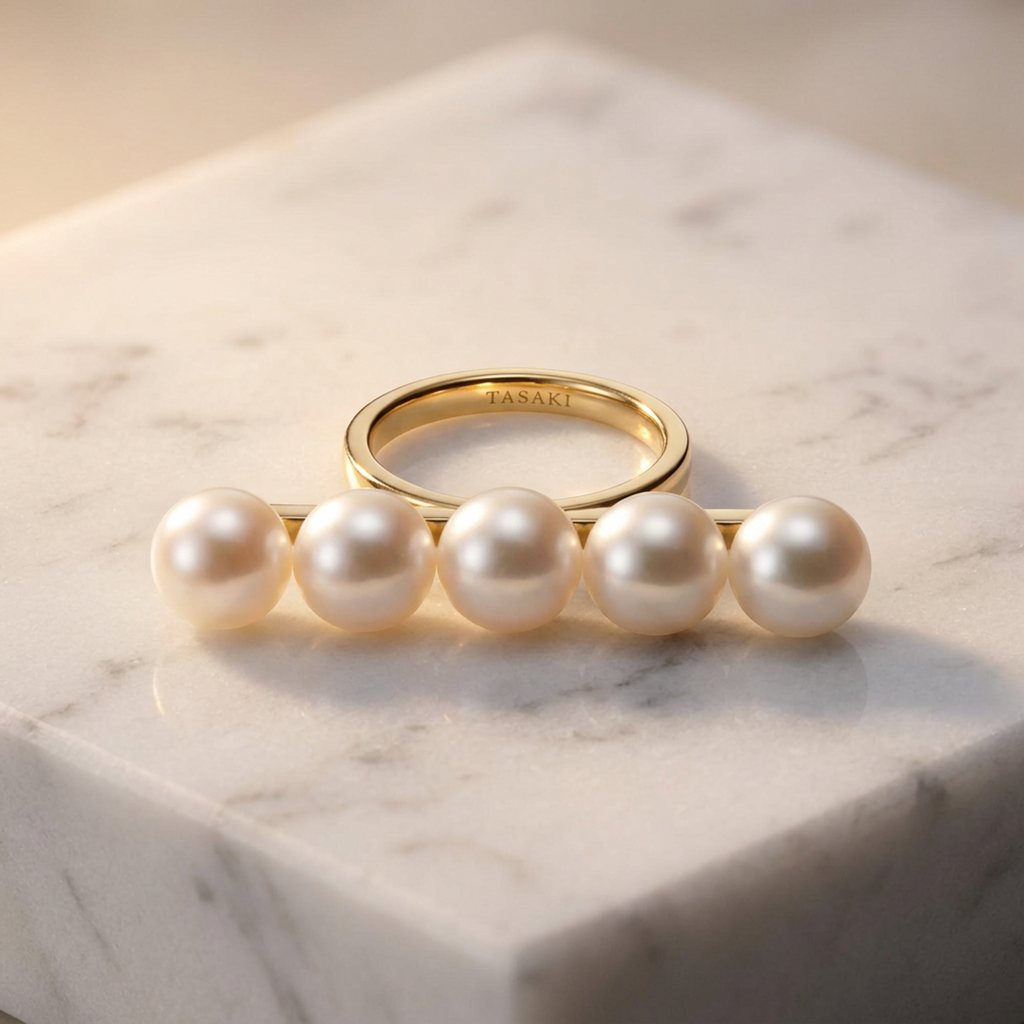 Tasaki Balance Signature · Pearl · 18K Gold