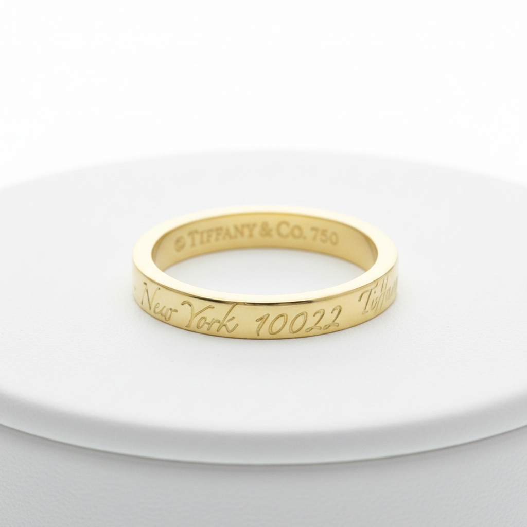 Tiffany Notes Band · 18K Yellow Gold