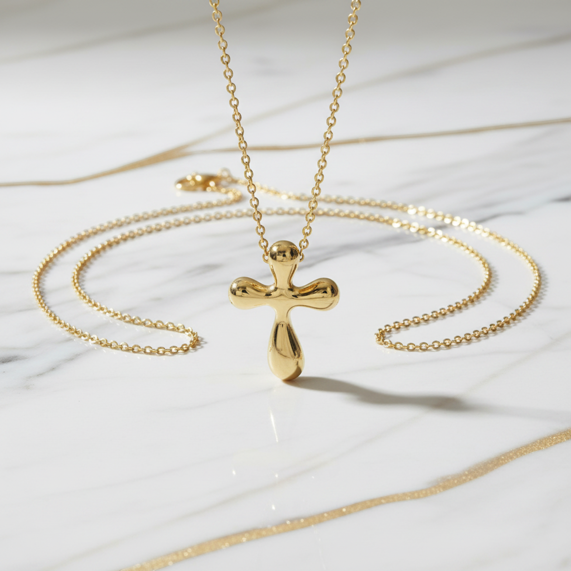Tiffany Cross · 18K Yellow Gold