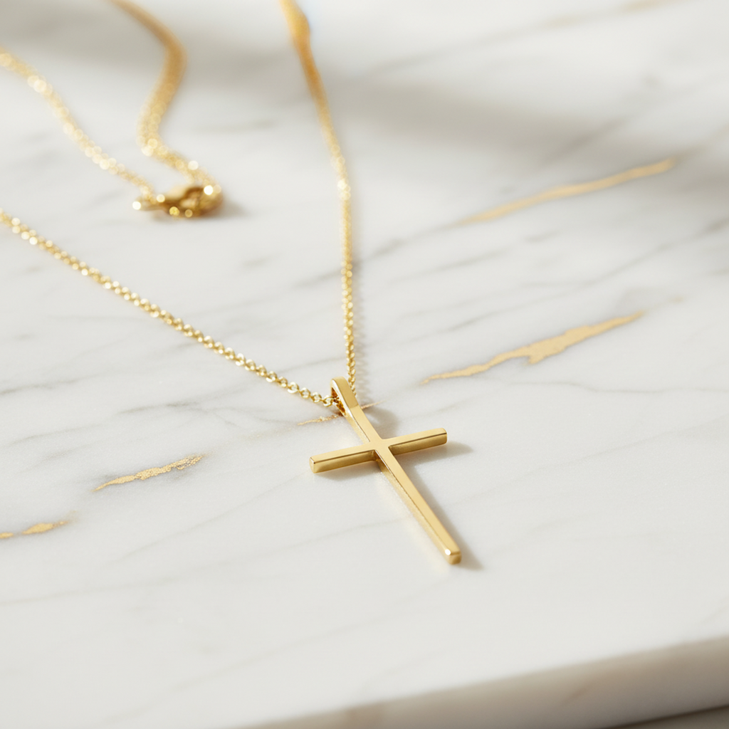Tiffany Cross · 18K Yellow Gold