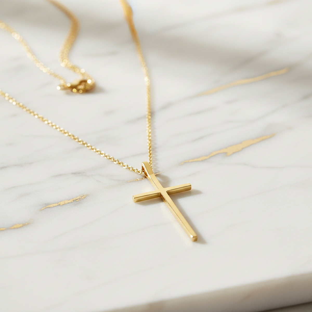 Tiffany Cross · 18K Yellow Gold