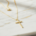 Tiffany Cross · 18K Yellow Gold