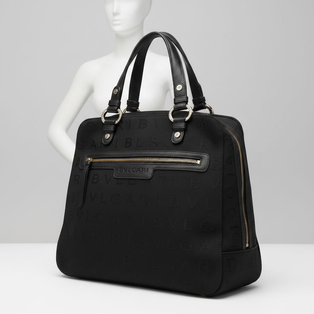 Bvlgari Logomania · Canvas & Leather