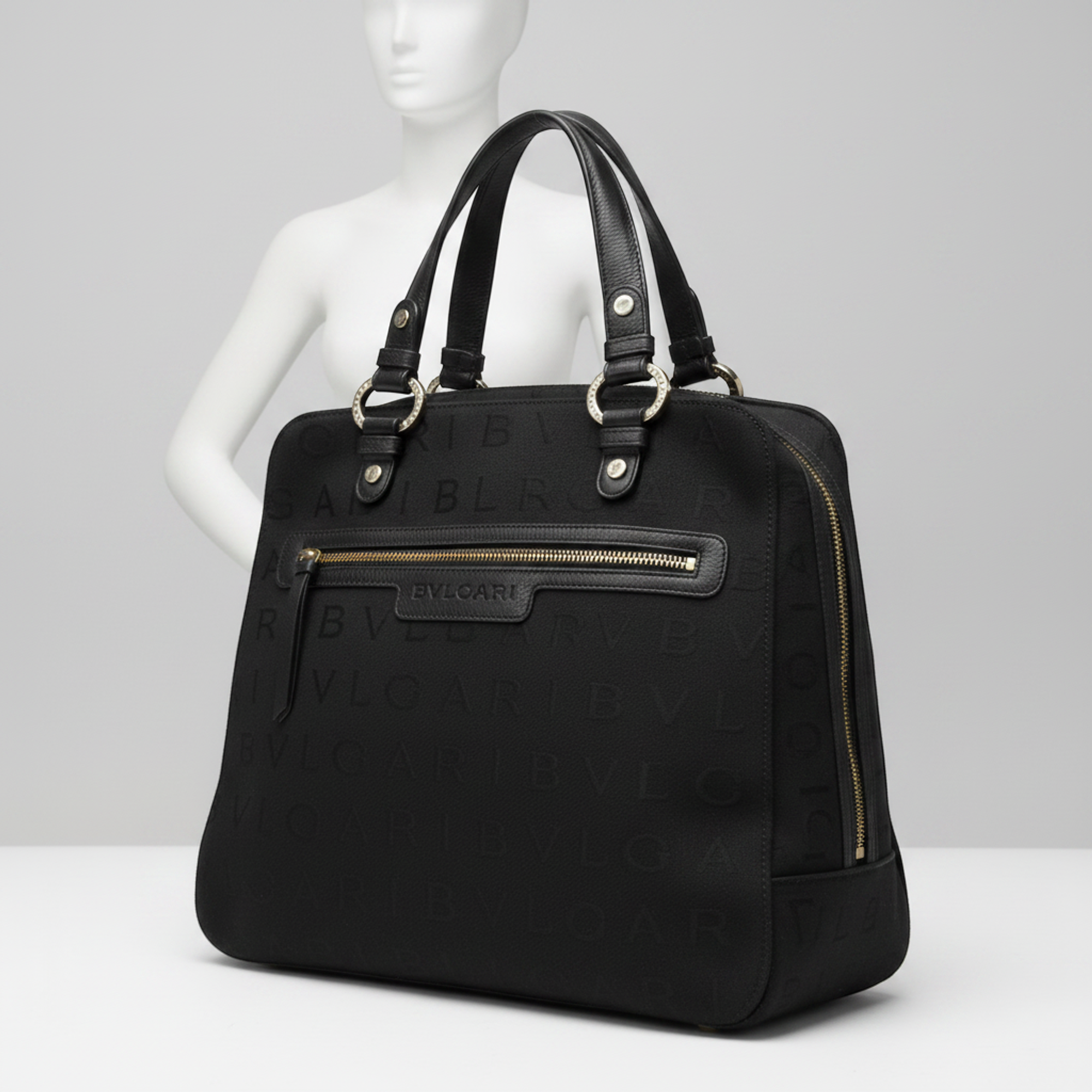 Bvlgari Logomania · Canvas & Leather