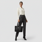 Prada Tessuto Saffiano · Nylon Tote