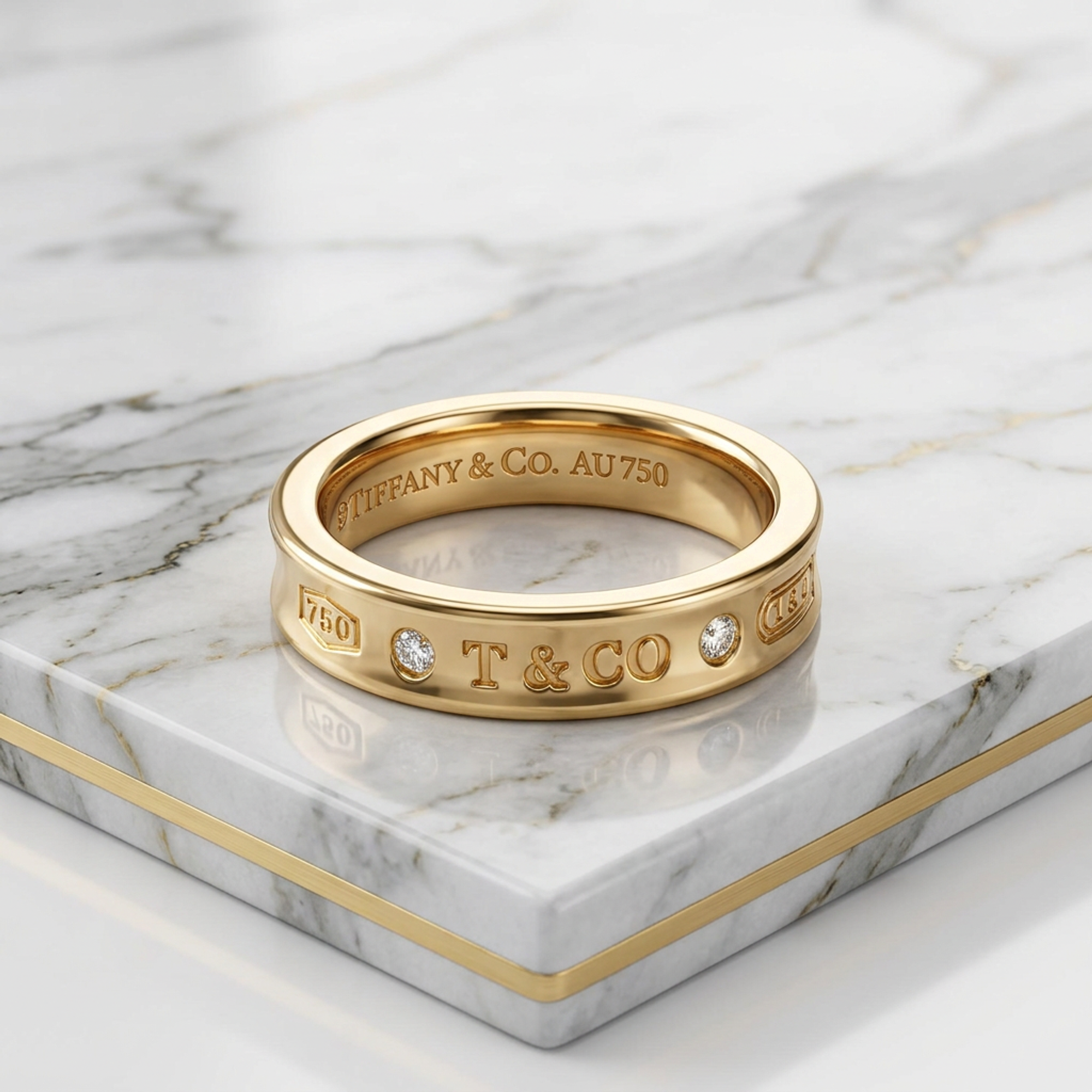 Tiffany 1837 · Diamond · Rose Gold