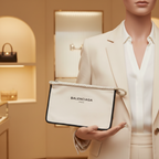 Balenciaga · Leather Clutch · Monochrome