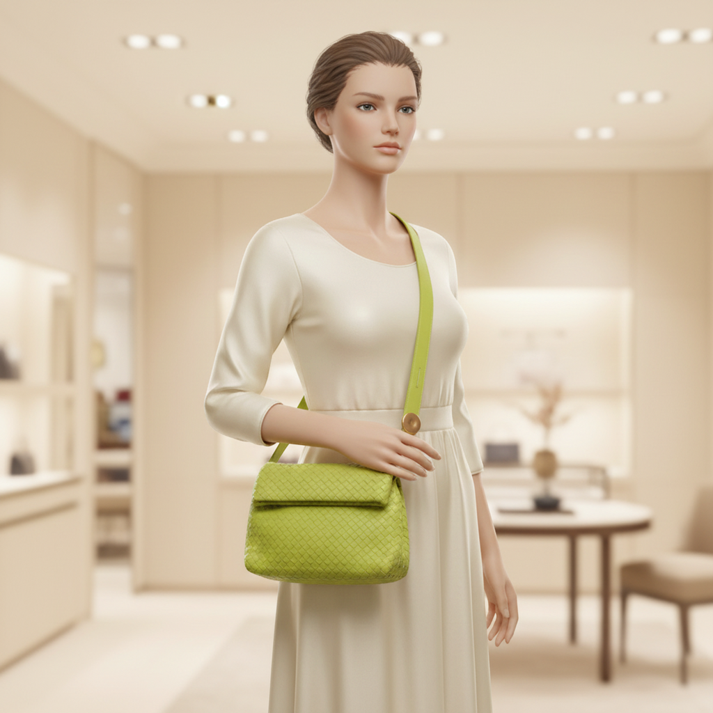 Bottega Veneta Intrecciato Fold · Leather