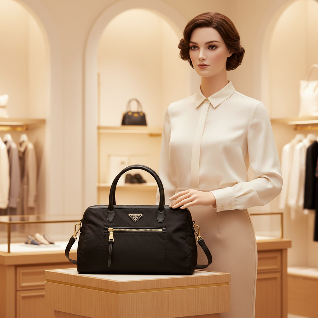 Prada Tessuto · Nylon & Leather