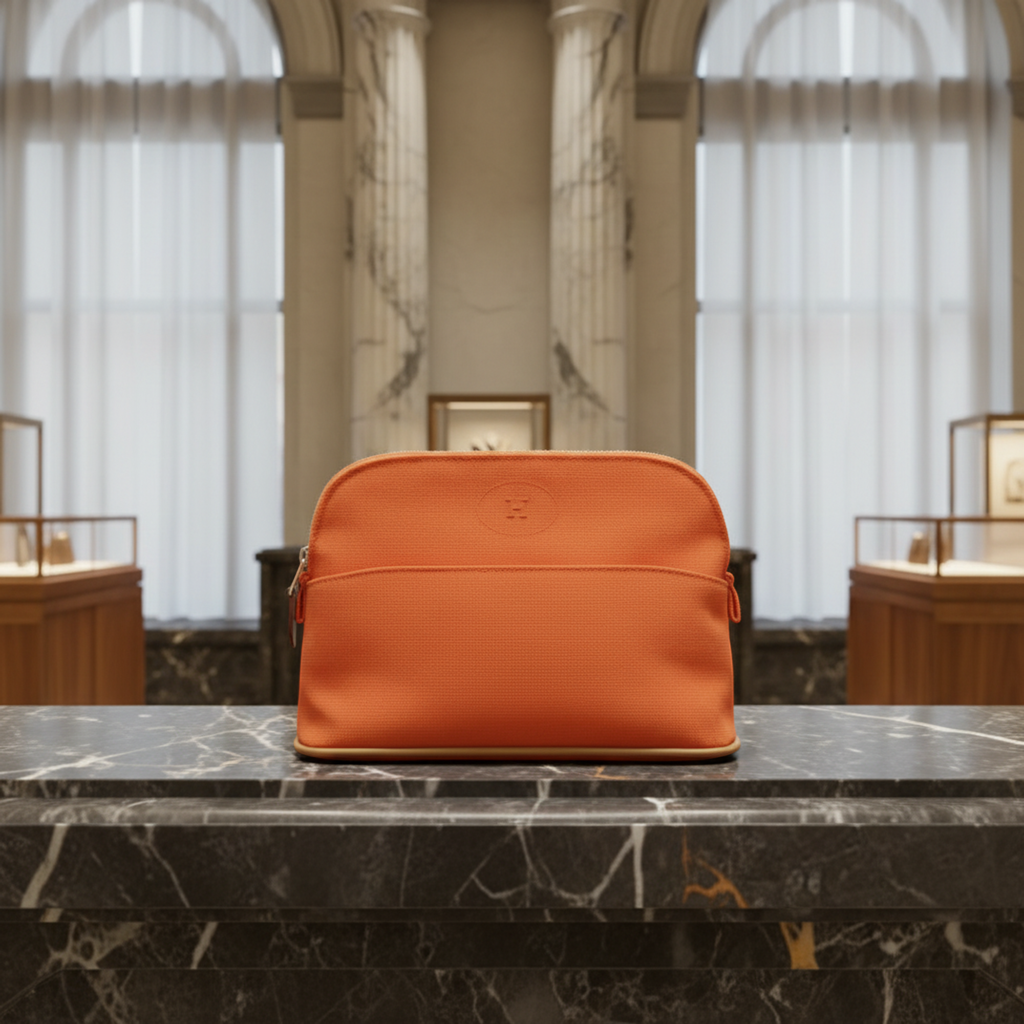 Hermès Bolide Mini 20 · Cotton Pouch