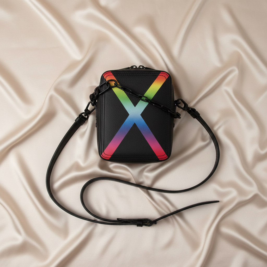 Louis Vuitton Taiga Danube Messenger
