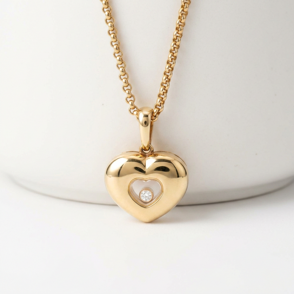 Chopard Happy Diamonds Heart · 18K Yellow Gold