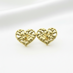 Tiffany Olive Leaf Heart · 18K Yellow Gold