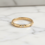 Tiffany True Band · Rose Gold · Diamond