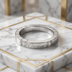 Cartier Lanieres Diamond · 18K White Gold