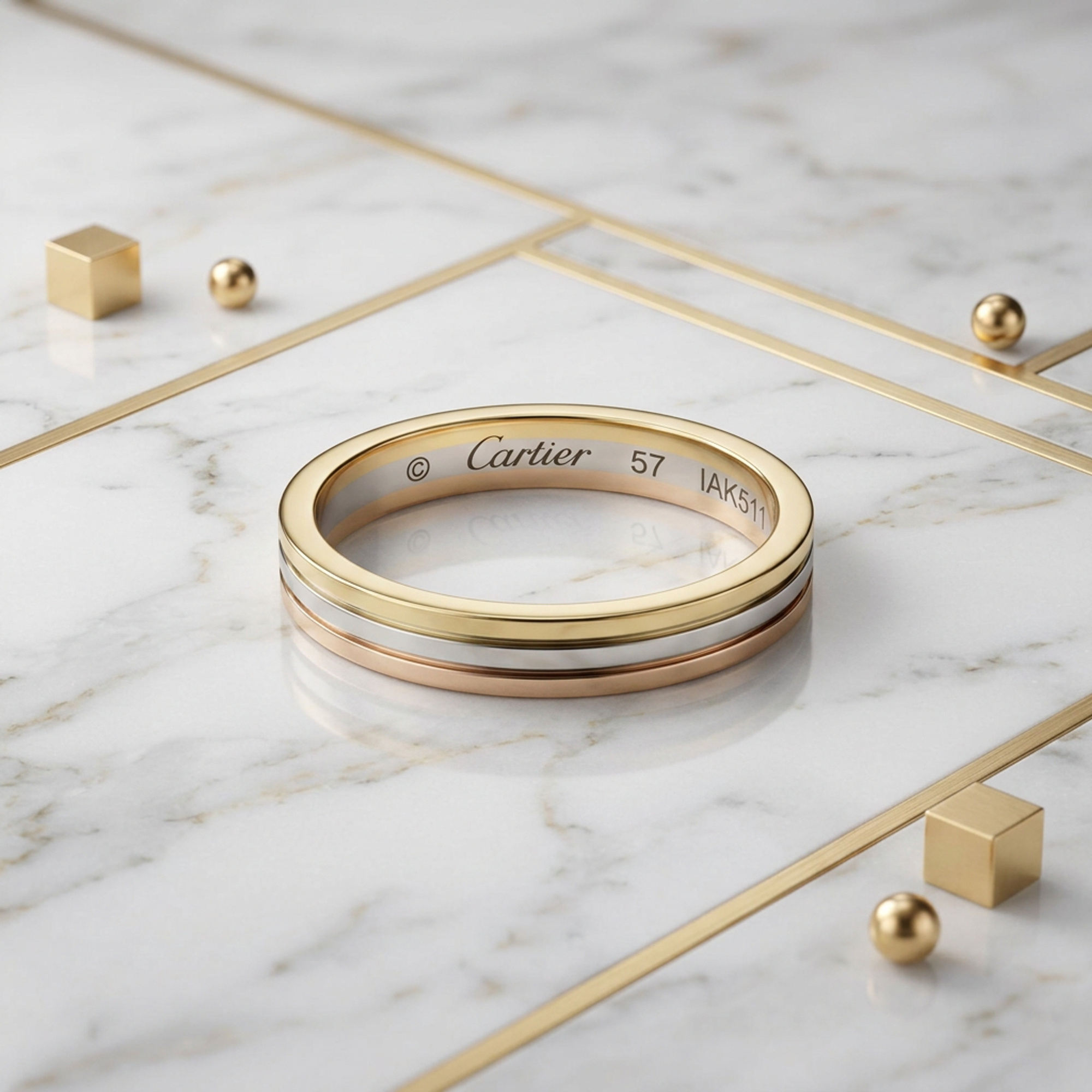 Cartier Vendôme · Tri-Gold