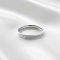 Tiffany Flat Band · Platinum