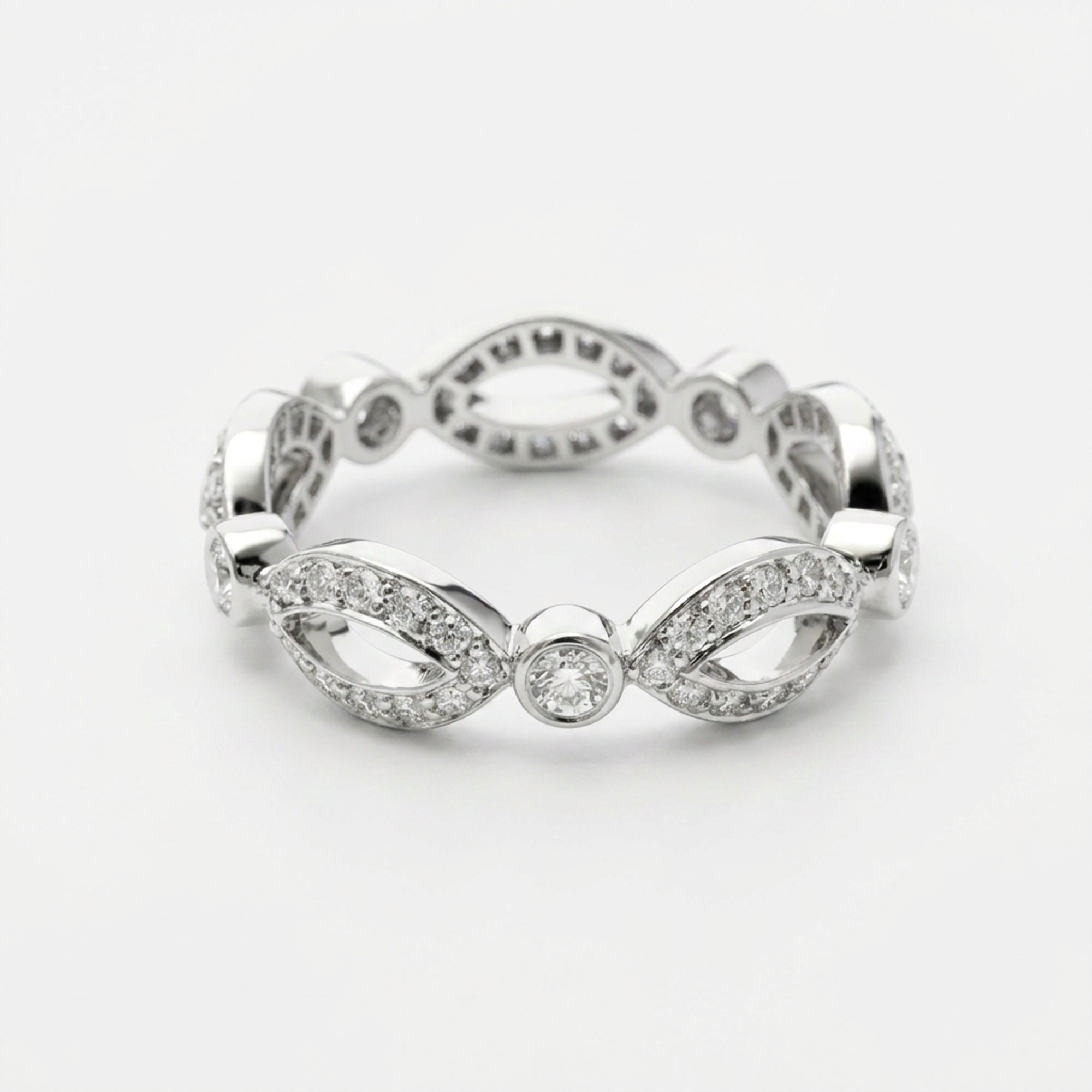 Tiffany Open Marquise · Diamond · Platinum