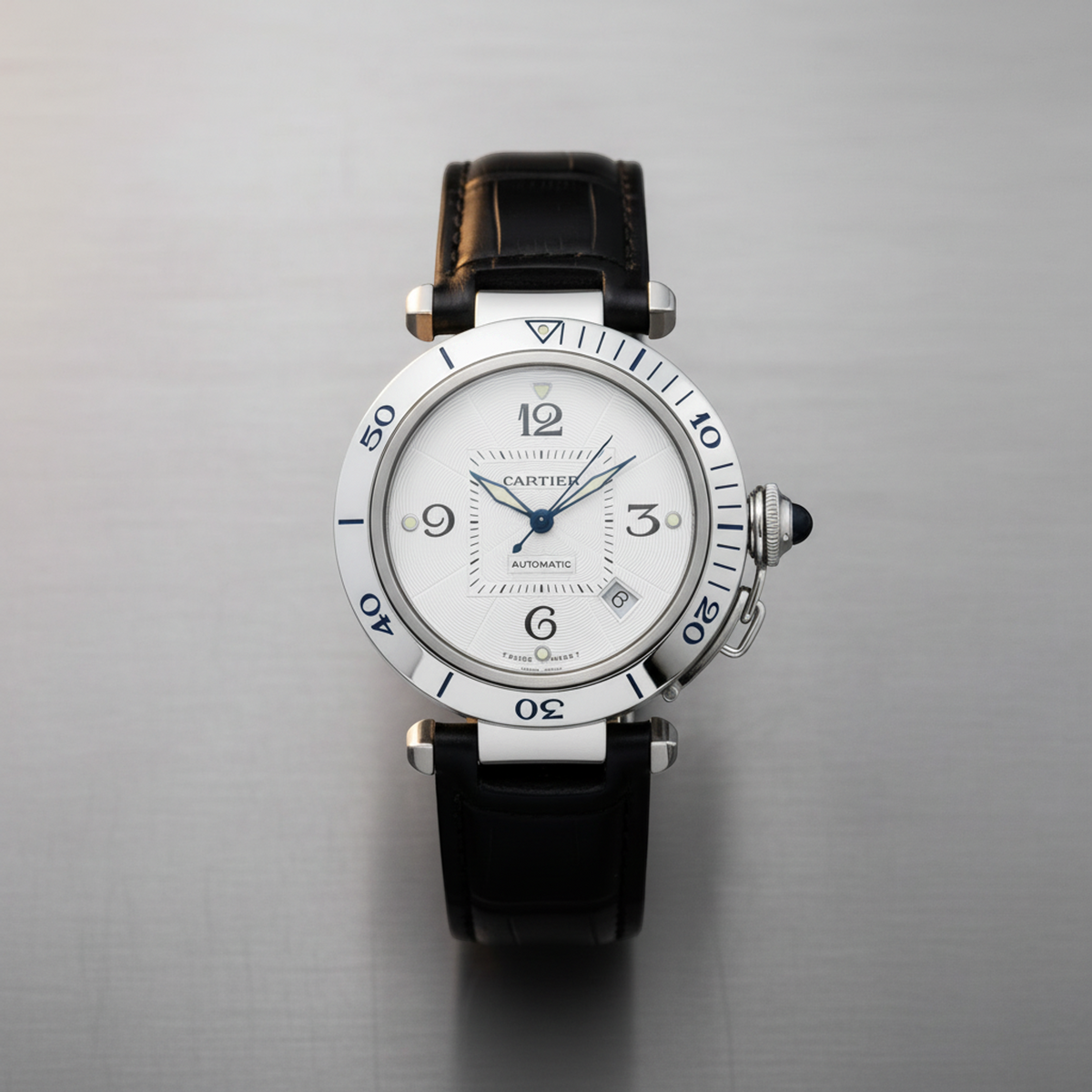 Cartier Pasha 38 · Steel · Automatic