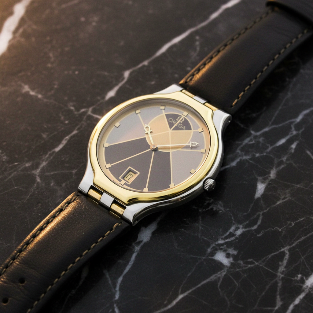 Omega De Ville Symbol · 18K Yellow Gold · Steel