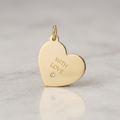 Tiffany Heart · Diamond · 18K Yellow Gold