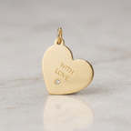 Tiffany Heart · Diamond · 18K Yellow Gold