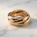 Cartier Trinity · Tri-Gold Ring