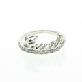 Gucci Logo Signature · 18K White Gold · Diamond