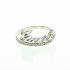 Gucci Logo Signature · 18K White Gold · Diamond