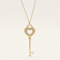 Tiffany Heart Key · Rose Gold · Diamond