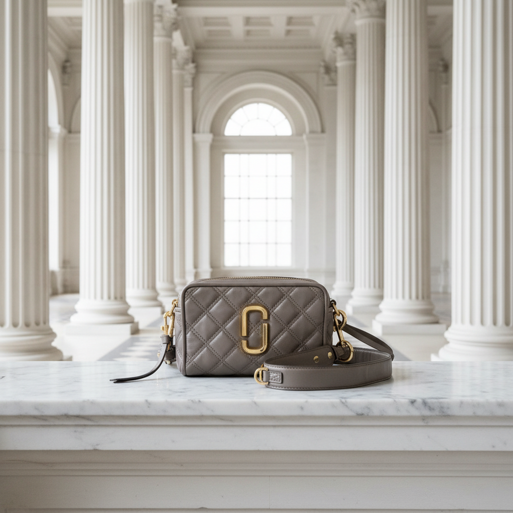 Marc Jacobs Quilted Softshot · Leather