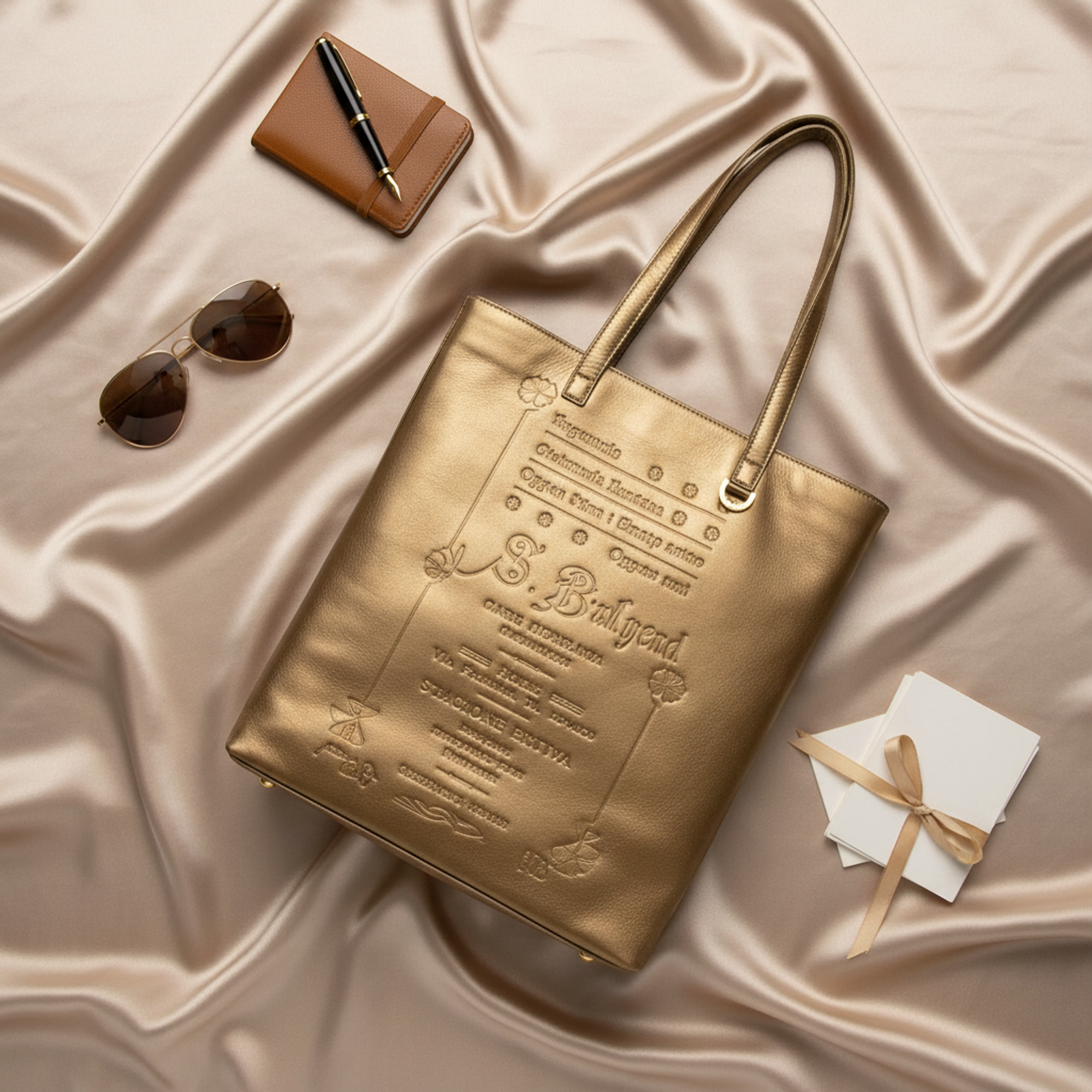 Bvlgari Collezione · Leather Tote