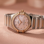 Omega Constellation · Rose Gold · Diamond
