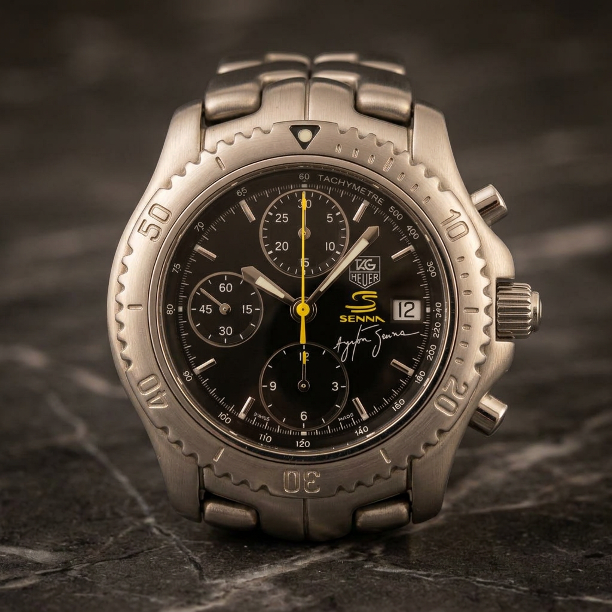 Tag Heuer Link · Ayrton Senna · Chronograph