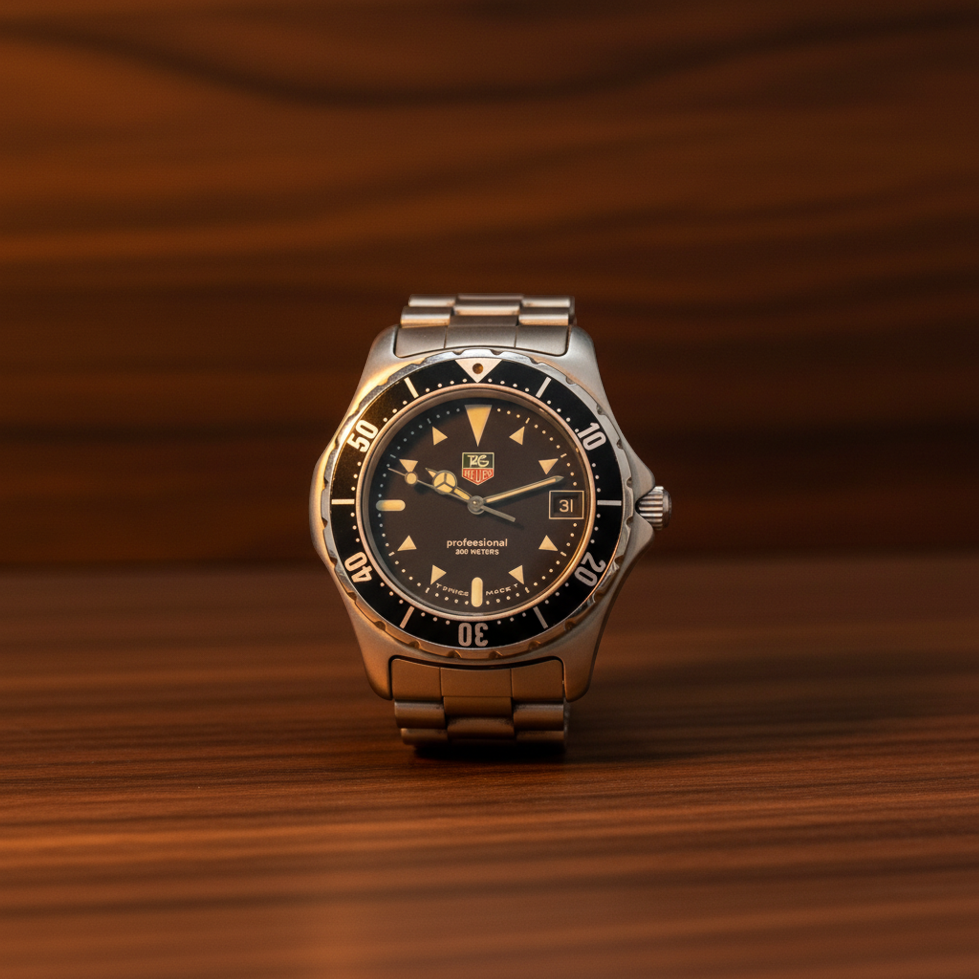 Tag Heuer Professional · Chronograph · Steel