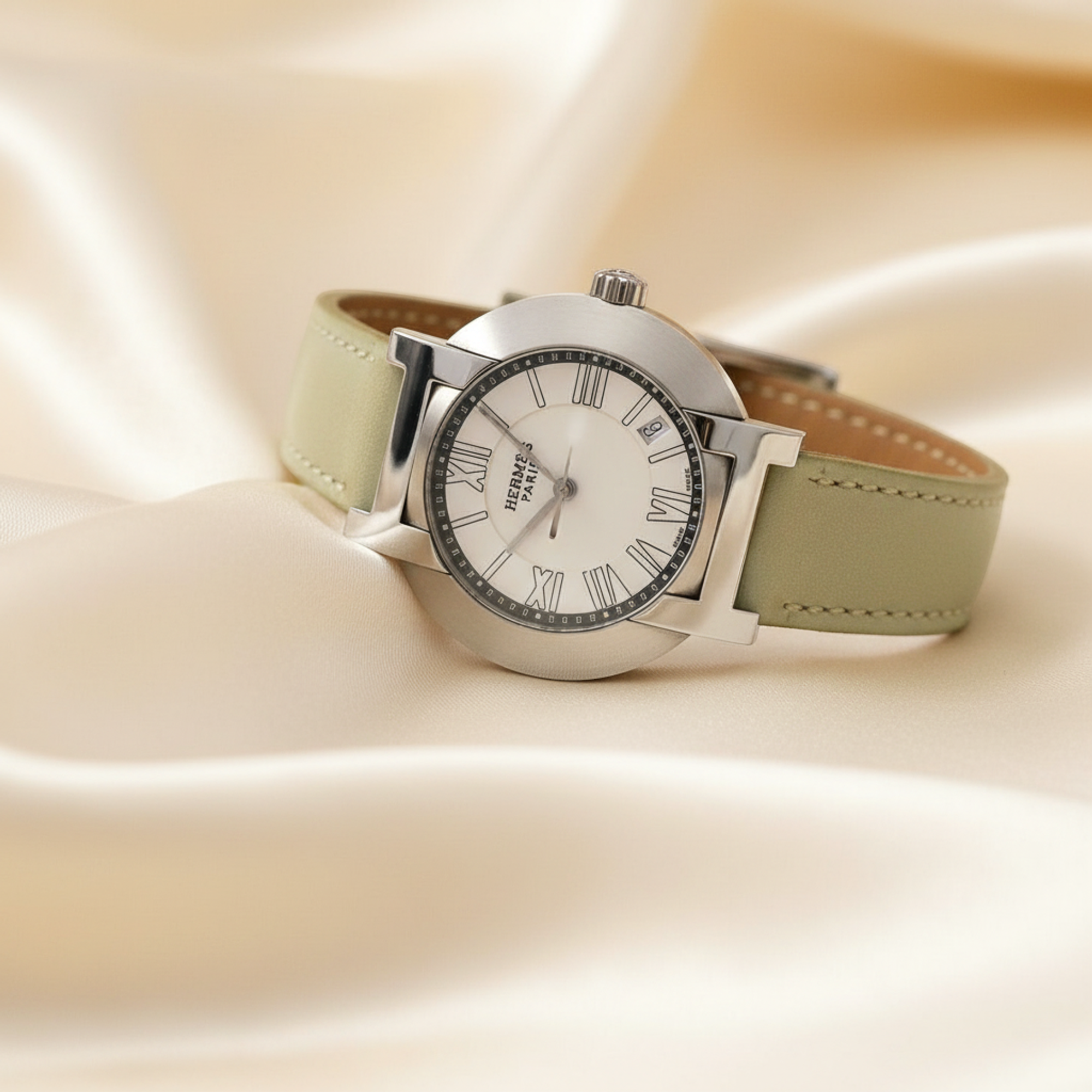 Hermes Nomade · Steel · Auto Quartz