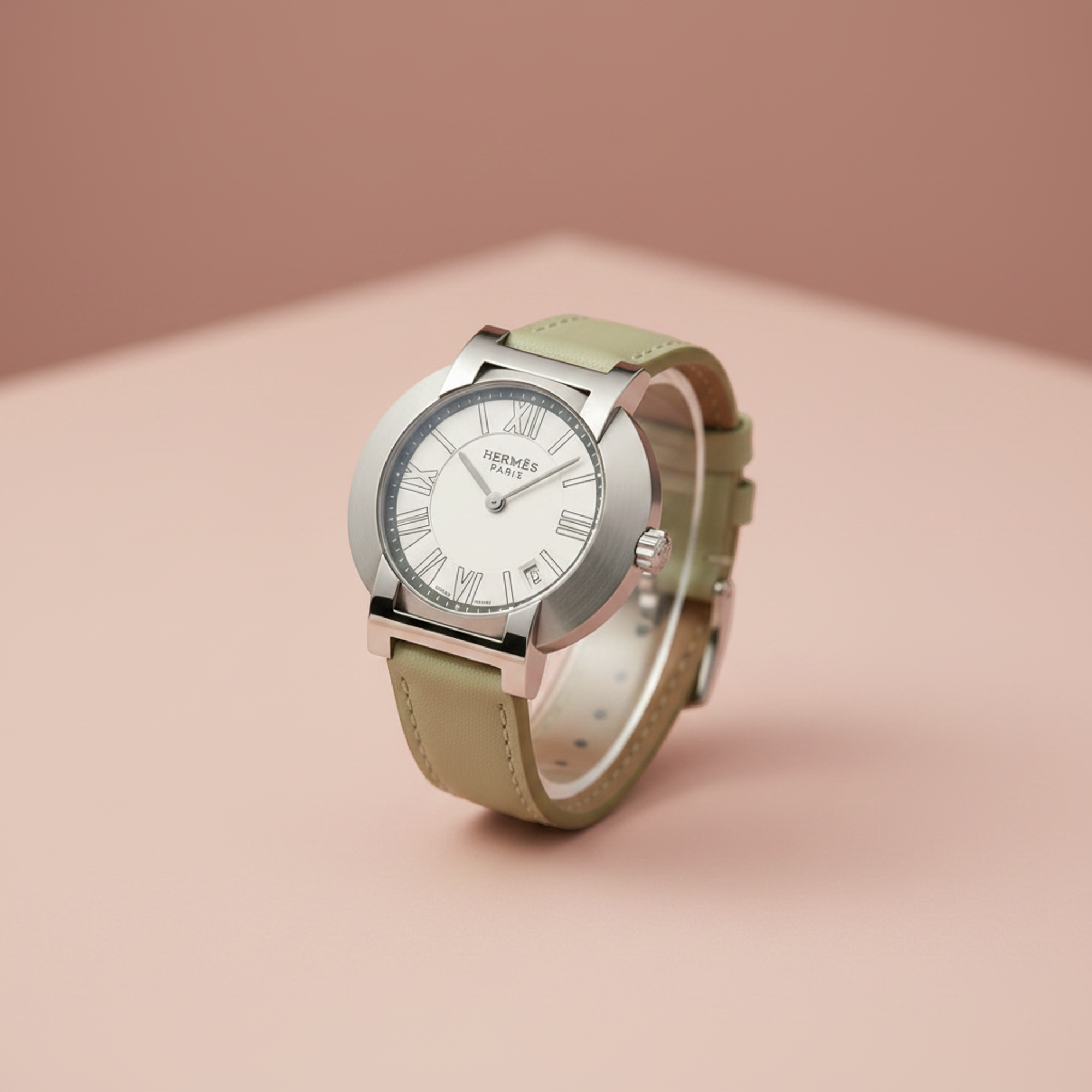 Hermes Nomade · Steel · Auto Quartz