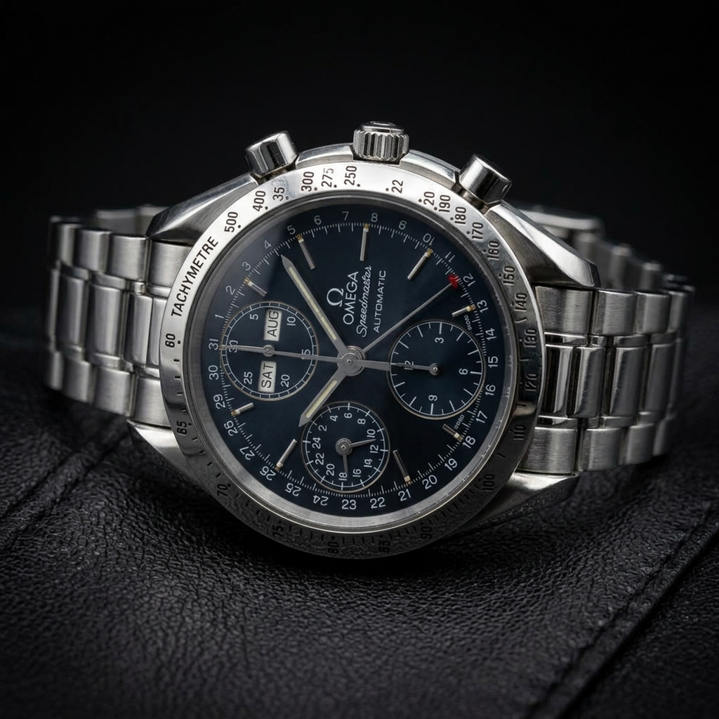 Omega Speedmaster Triple Date · Steel