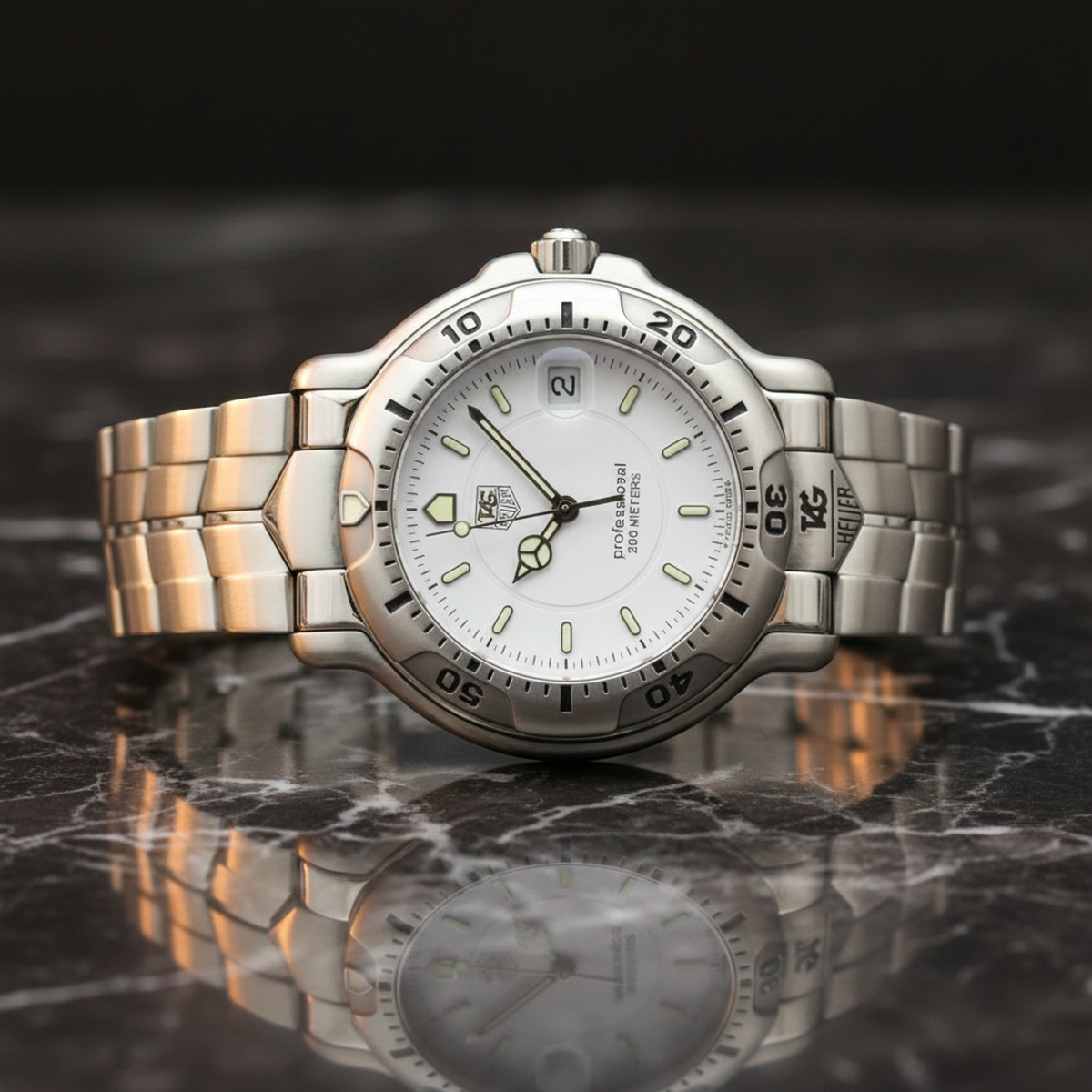 Tag Heuer 6000 Professional · Steel · Quartz