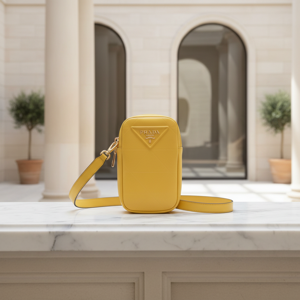 Prada Small Shoulder Pouch · Leather