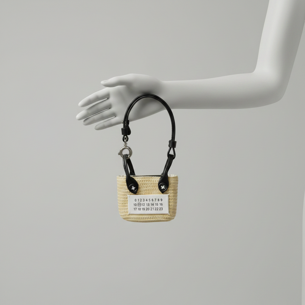 Maison Margiela Micro Paper Tote Charm