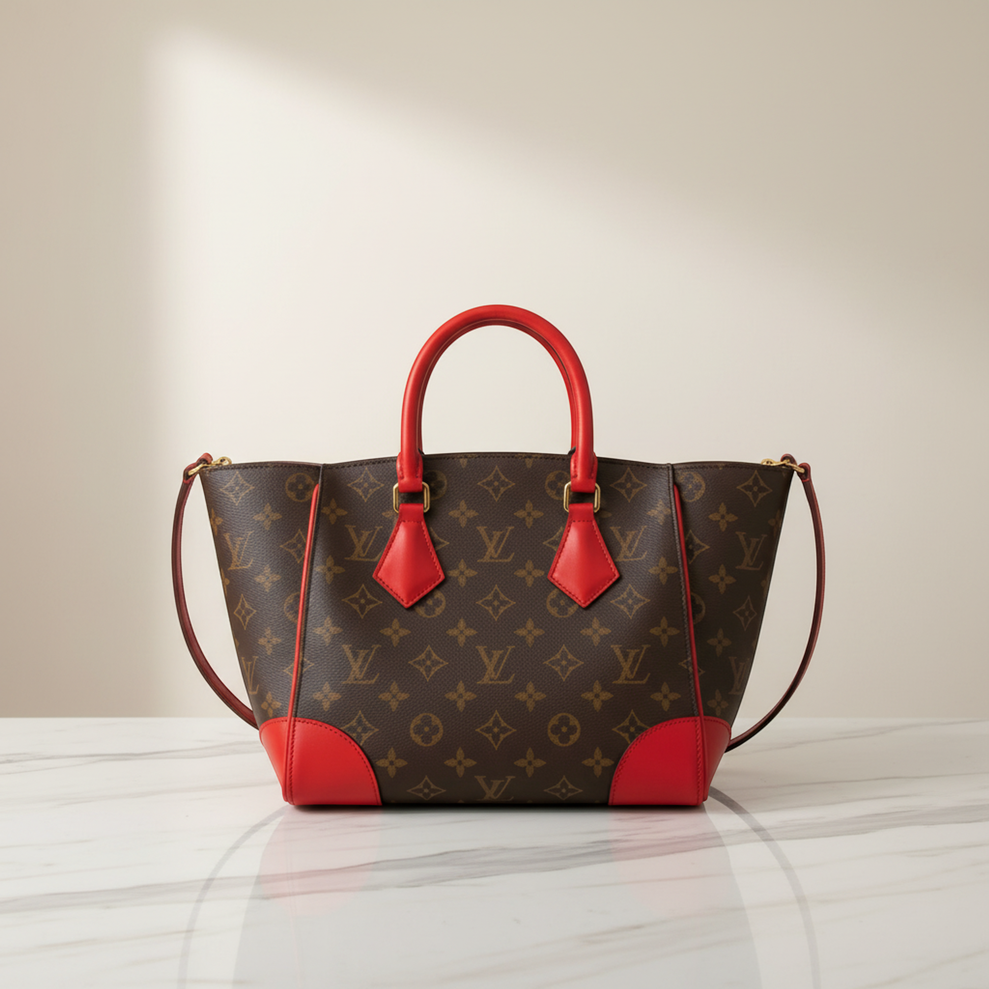 Louis Vuitton Phoenix PM · Monogram Coquelicot