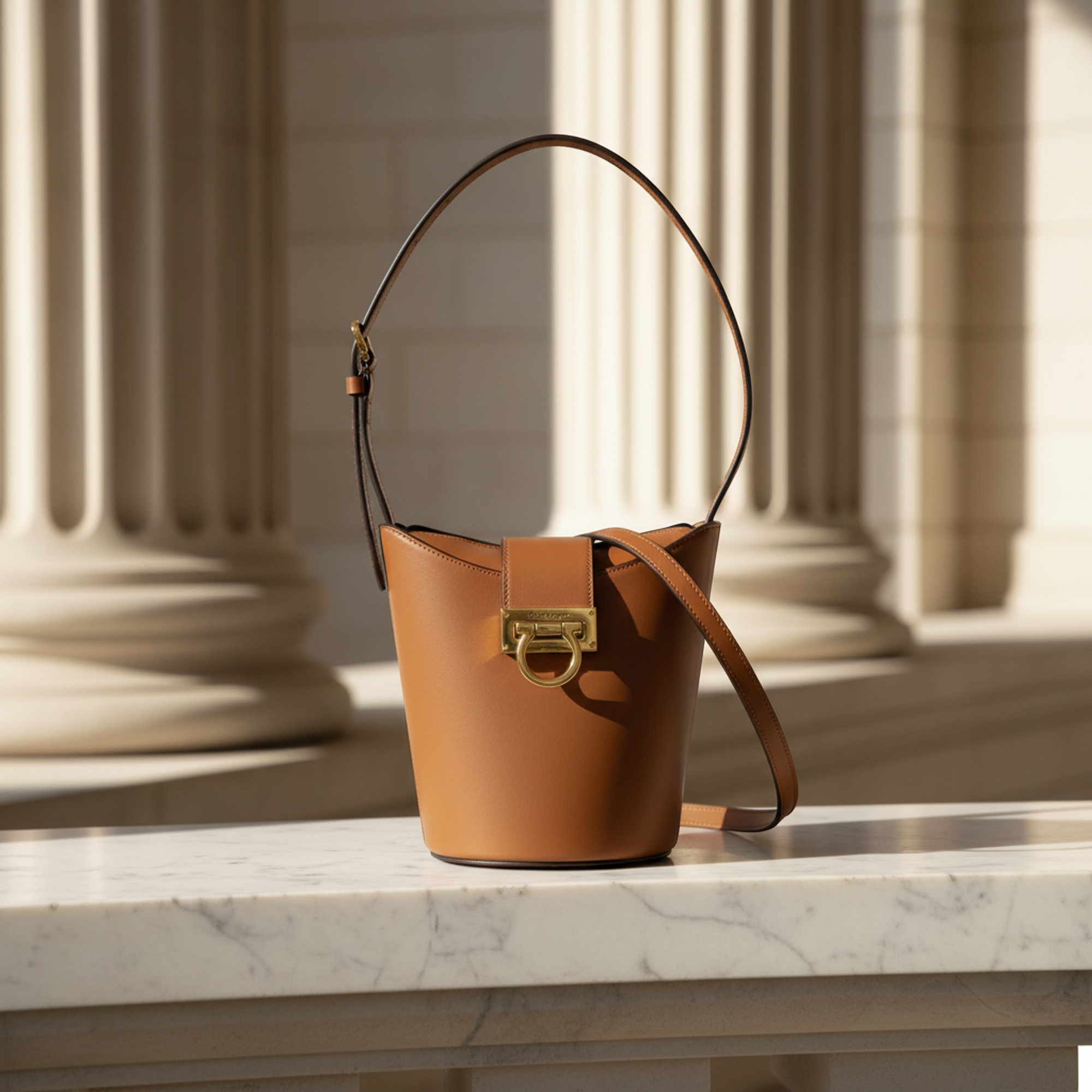 Salvatore Ferragamo Gancini · Trifoglio Bucket