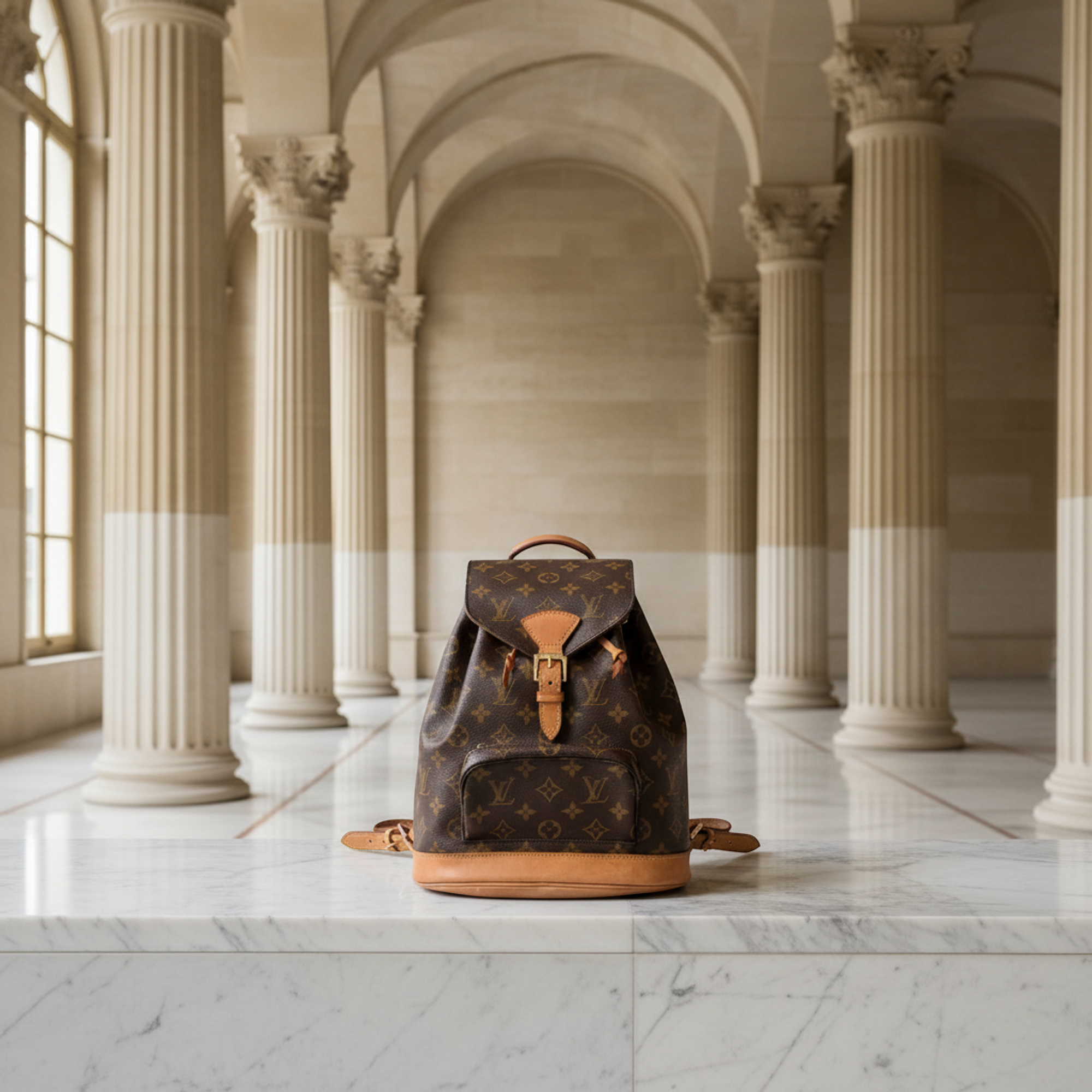 Louis Vuitton Montsouris MM · Monogram